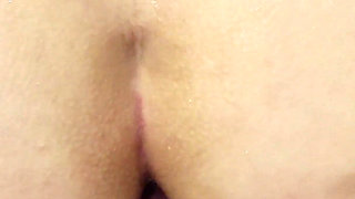 Anal fuck with MILF in the bathroom