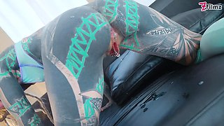 ANAL cockhold extreme - Fucks his wife after Gangbang with BBC together - DP, ATM,