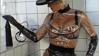 Blonde fetish babe fist her best friends gaping pussy