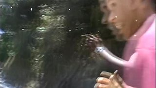 Anastasia Blue vintage interracial gangbang