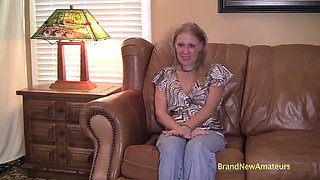 Blonde MILF Andrea with Big Tits Gives Deep Blowjob and Rimjob for Hard Fucking