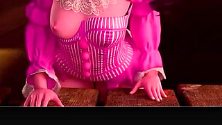 Bald Pussy Circus Baddie Shows You Her Degenerate Show by Fucking and Riding a Gooner Cock