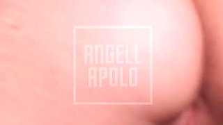 Girl with Big Ass Dancing Naked and Shaking Her Hips - Close up