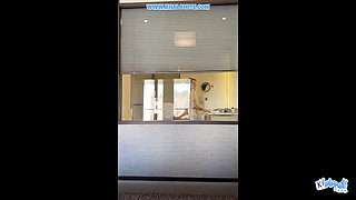 He invites me to the 5 star hotel, I offer him the fuck of his life - French Duo POV Geek Hairy Natural