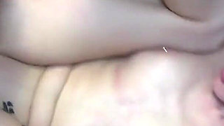 Skinny Bitch Moni First Creampie Gangbang