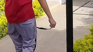 Pregnant Woman Has Quick Sex with Her Neighbor on the Stairs of Her Building - Savannah Watson