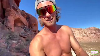 Hiking And Blowjobs In Canyon With Sparks Go Wild And Red Rock