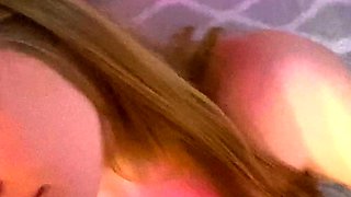 Amateur blowjob with facial cumshot