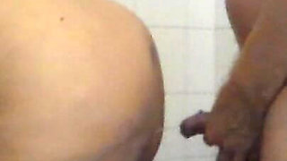 John Is Peeing on Jens Big Ass