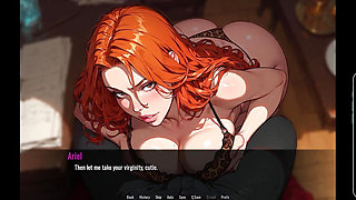 A Hot Redhead Stripper Gives a Lap Dance- Welcome to Port Haven #4 Gameplay