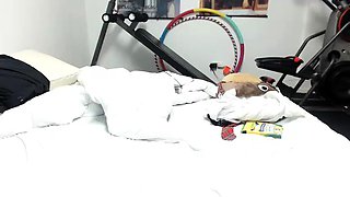 Chubby Busty Teen Solo Masturbation