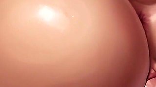 Bimbo Latina Stepmom MILF Iwth Curvy Sexy Body Give Stepson Reverse Cowgirl + Swallow His Fresh Teen Cum