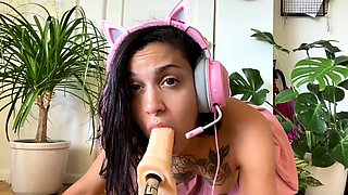 ASMR Dirty Talk and Fuck Machine Cum FULL SCENE