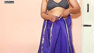 Indian Bbw Aunty In Homemade