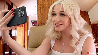 Skye Blue's Wild Flight in a Sultry Scene