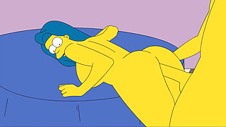The Simpson Simpvill Part 7 Doggystyle Marge by Loveskysanx