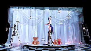 [MMD] Collapse Iron March 7 has more characters dancing and snapping