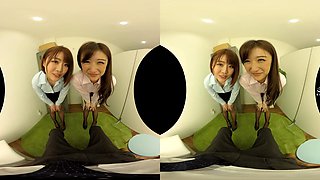 Female Coworkers Playing With New Hire’S Dick; Japanese Office Ladies Threesome Mff Blowjob Big Tits