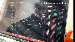 Vera King Learns Crypto Trading, Gets Cum on Face