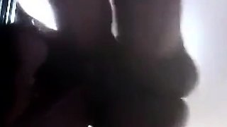 Big Black Cock Barebacks Amateur with Cum as Lube