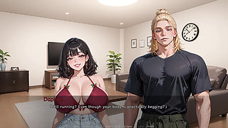 Big Tits Get Fucked by Bwc and so Does Her Cheating Pussy - Ntr'd by My Friend Cheating Route #2 Ai Animated Porn Game