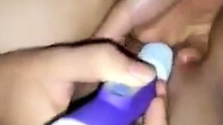 Korean BBW Sub Squirts for Her Two Masters