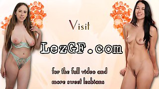 Bushy lingerie lesbian fucking glamorous