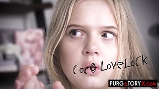 Adopted With Coco And Savanah - Adam X Lee, Coco Lovelock And Savanah Storm