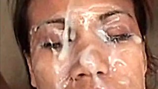 Huge facials hot porn collection