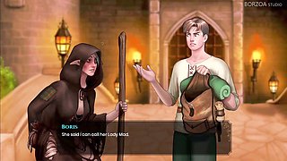 Wild anime hentai action with the biggest member in a gloryhole