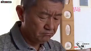 Old man bangs his son s wife