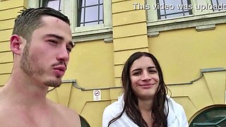 Fuck in Budapest public pool