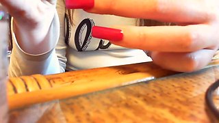 Asmr Long Nails Video Sexy Hands and Nails