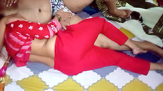Desi muslim sister teasing her brother and riding his cock