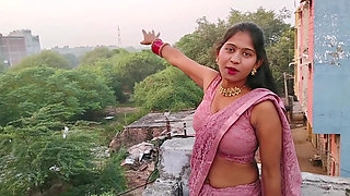 indian coupleShares bed with StepMom while his StepSister hides under the bed