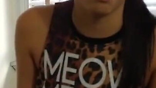 Perv stepbro made his stepsister Gina Valentina feel better after her bf cheats on her