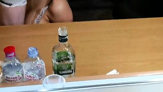 Amateur Asian gives amazing blowjob