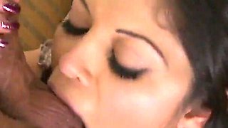 Evie and her big natural tits seduce a big cock