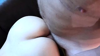Naughty blonde teen slut enjoying hardcore gang banging fun