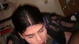 Cheating Girlfriend Gets Load Of Cum In Her Mouth