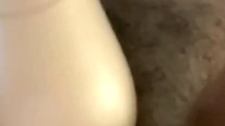Stimulating My Big Clit with Vibrator Amazing Intense Squirting Moaning Orgasms