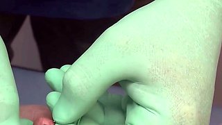 Hot College Girl Getting Her Nipples Pierced On Vacation In