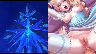 SekushiLover - DIsney Elsa vs Naked Elsa