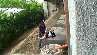 Ajx under the highway bridge: Cowgirl, Missonary  Blonde Porn