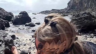 Excited for a Blowjob in the Middle of Nowhere