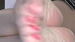 Foot Talk in the Hotel Room