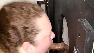 Glory Hole Blowjobs and Brunettes