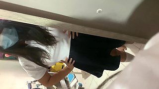 Showing Her Ass and Riding My Cock