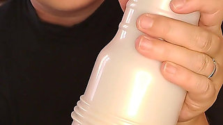 The Only Pussy You'll Fuck Is This Fleshlight