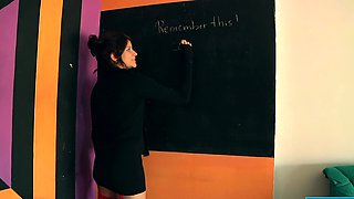 Selynas Lecture On Seduction Leaves Her Student Wanting More